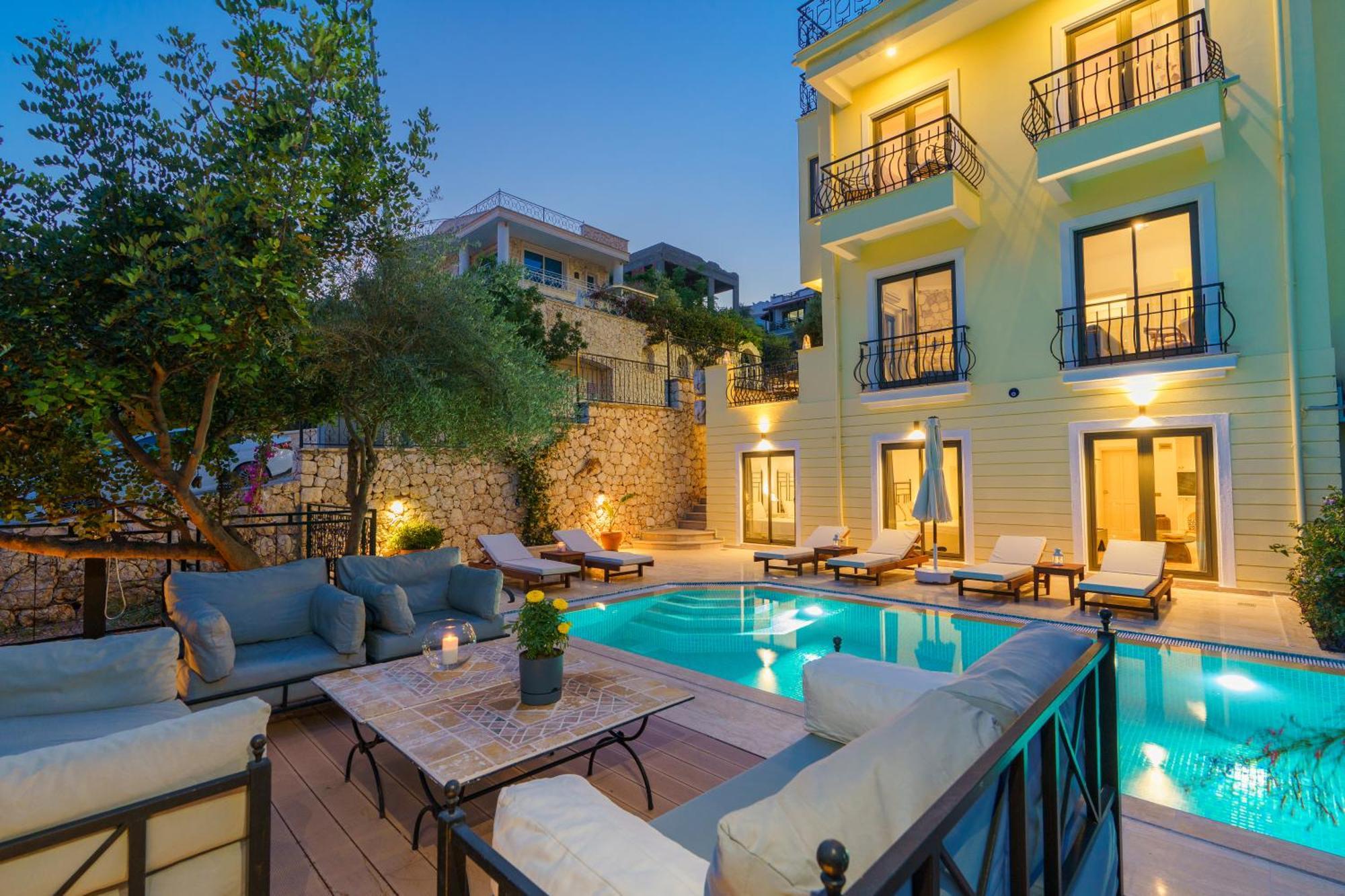 Villa Vista Mare Kalkan Exterior photo